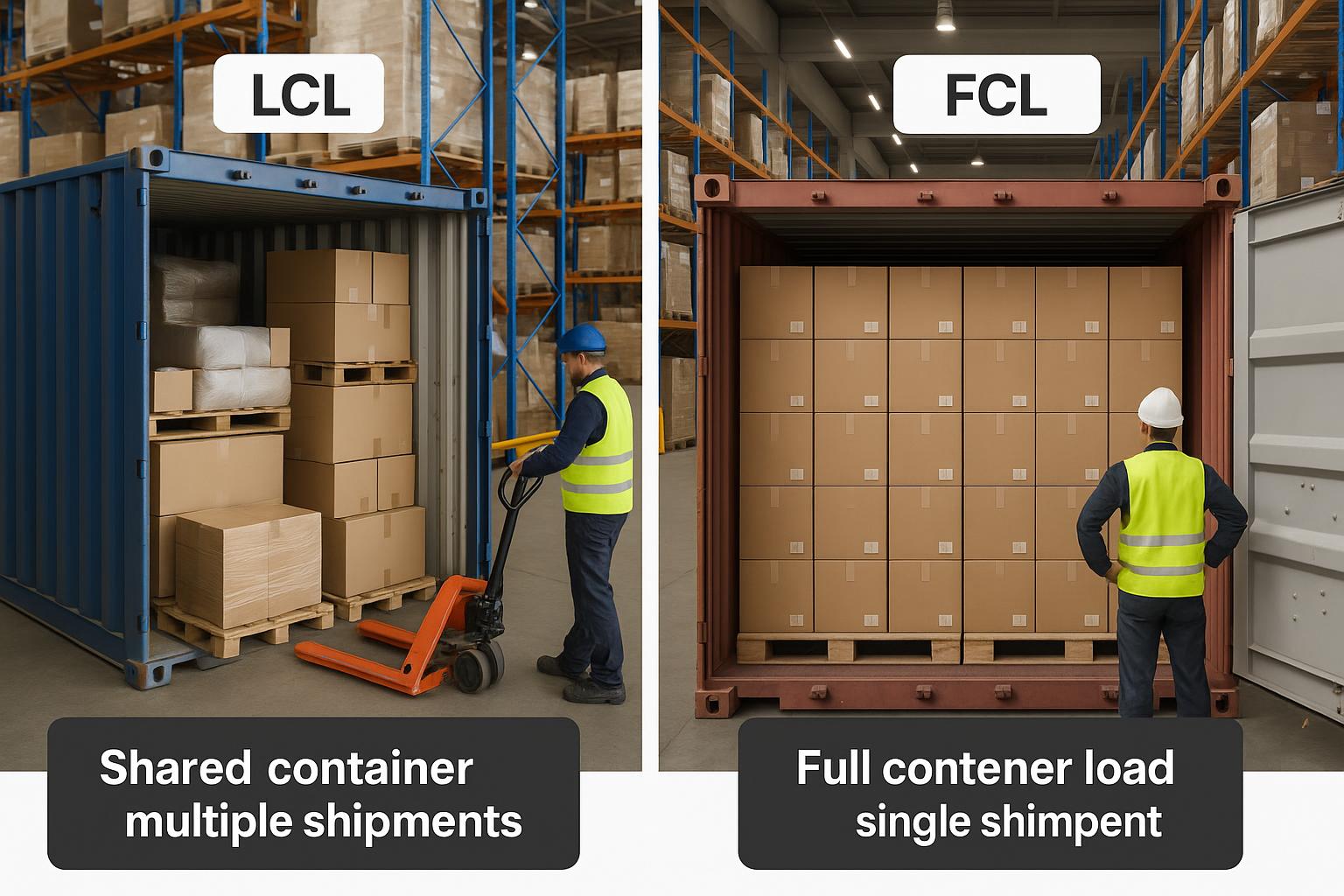 Consolidation Strategies: LCL vs FCL Shipping Decisions
