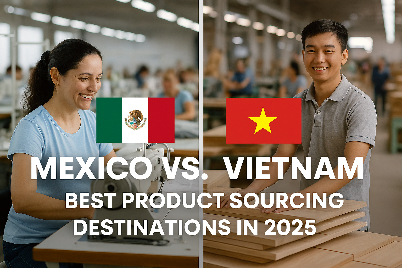 China vs. Vietnam vs. Mexico: Choosing the Right Sourcing Region